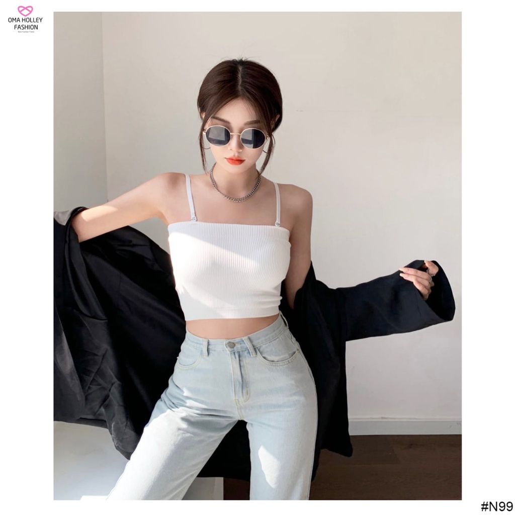 (COD) OH Fashion Jennie Tanktop Bra Kemben Korean Style #N99