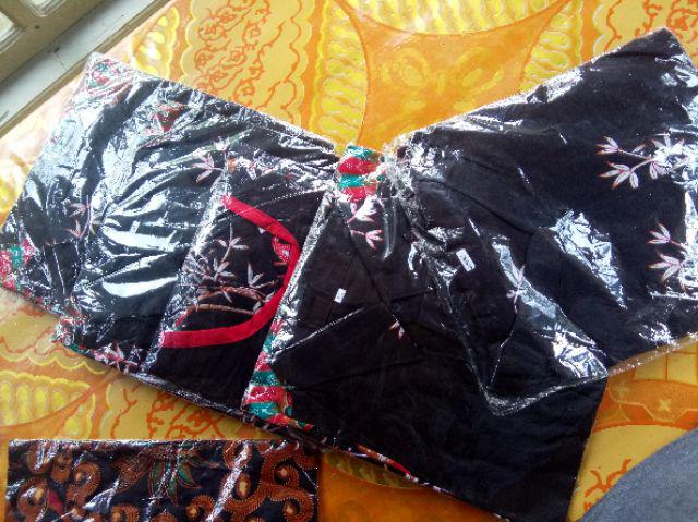 Batik Couple Keluarga Sania Ruffle Ori Ndoro Jowi Dnt Sekar Wangi