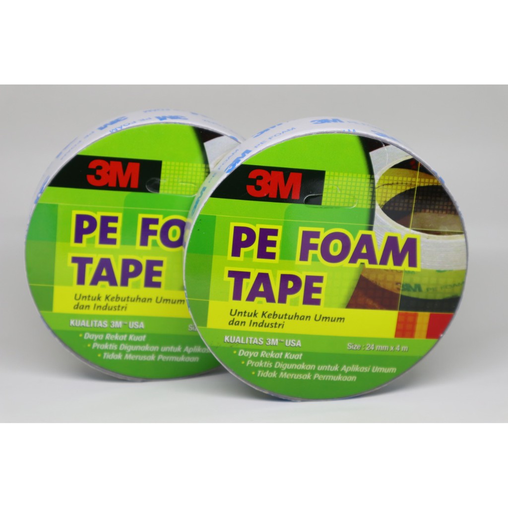

HenJO DOUBLE TAPE BUSA 3M Pe Foam Tape 24mm x 4M ORIGINAL