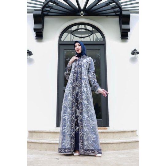 AMBASADOR DRESS SIZE M-JUMBO(LD 120 CM ) | BAHAN TILLE BORDIR PREMIUM | SERAGAMAN KELUARAGA | BAJU PESTA LAMARAN | BAJU LEBARAN | BAJU KONDANGAN | BAJU WISUDA | KEBAYA MODERN | KEBAYA ORIGINAL | KEBAYA TERBARU | ORIGINAL BY PELANGI JAYA