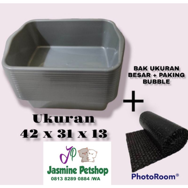 Bak Pasir Kucing Ukuran Jumbo XL