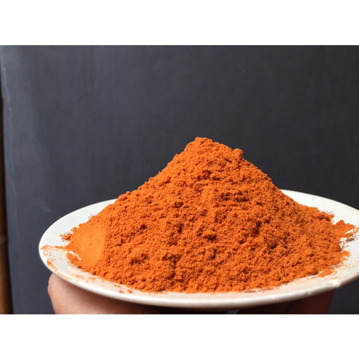 

Sambal-Aneka- Cabe Bubuk Korea (Halus) 100 Gram Chili Powder Gochugaru Made In China -Aneka-Sambal.