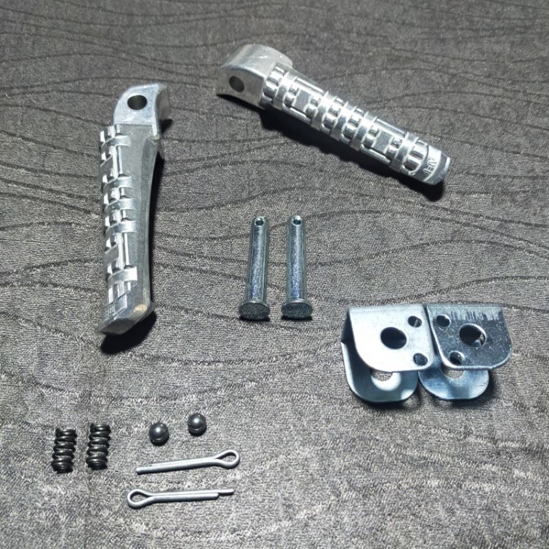 step bostep pijakan belakang krom chrome vixion pnp trail supermoto CRF KLX modifikasi super tebal