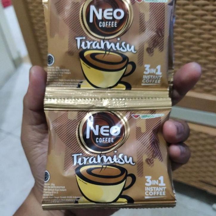 

PROMO 12.12 Neo Coffee Rasa Tiramisu 20gr isi 10 pcs