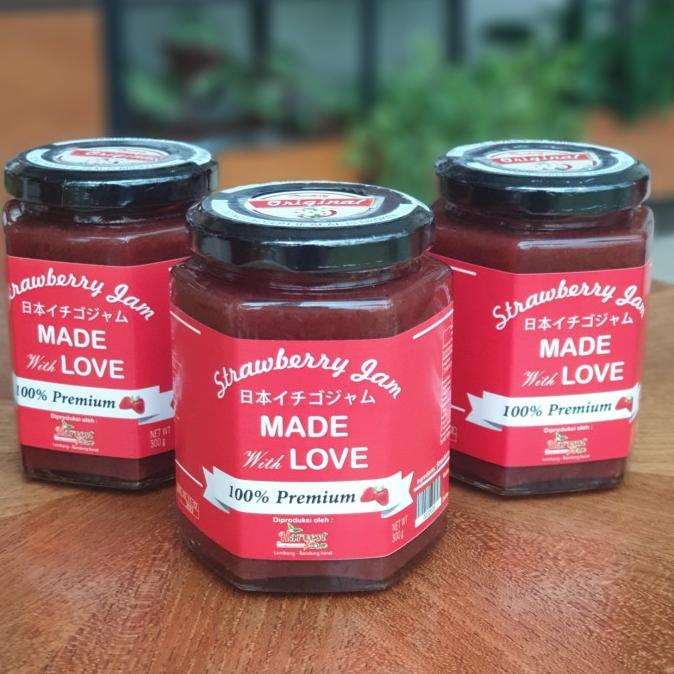 

Big Sale Selai strawberry jam premium (90% Japanese strawberry) Big Sale