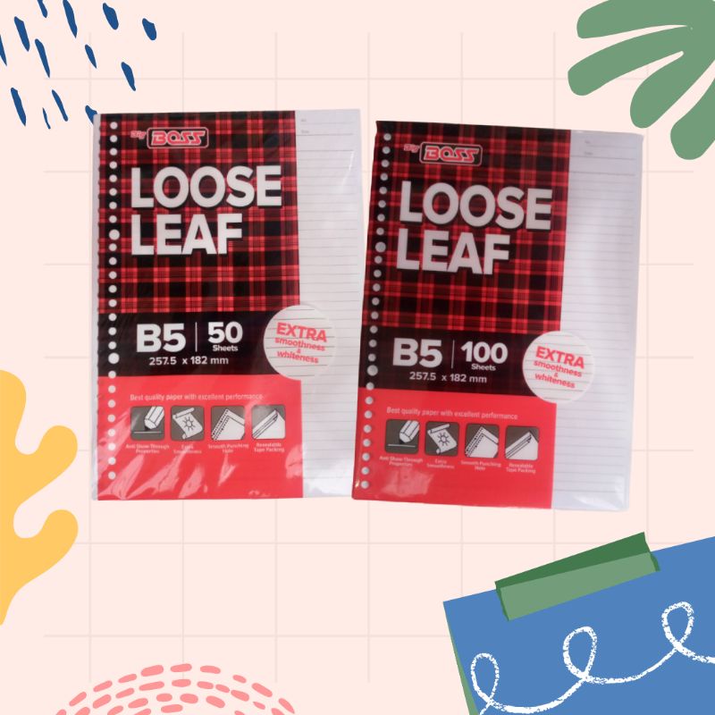 

Loose Leaf Big Boss B5 Garis