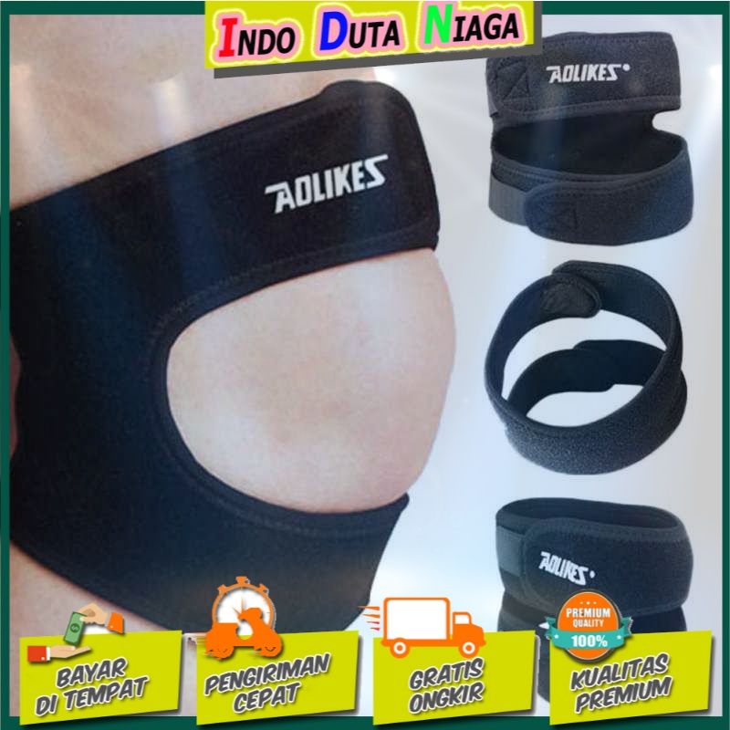 AOLIKES Pelindung Lutut Olahraga Fitness Knee Support - A-7929