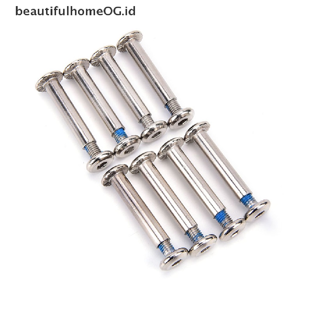 8pcs / set Sekrup Pisau Roda Sepatu Roda Untuk skate