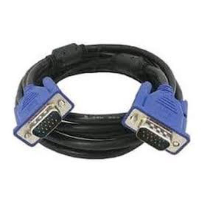 kabel vga 1,5m, 3m, 5m random merek sesuai dengan stok