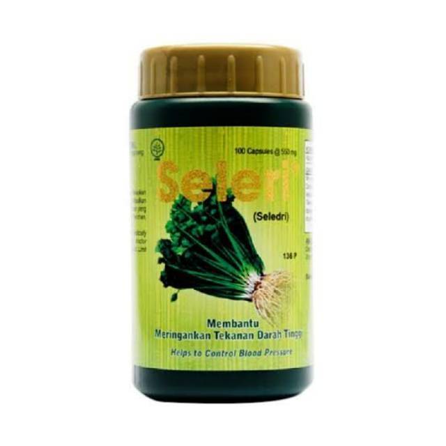 

Seleri 100 kapsul Original Borobudur Herbal - untuk membantu meringankan gejala tekanan darah tinggi