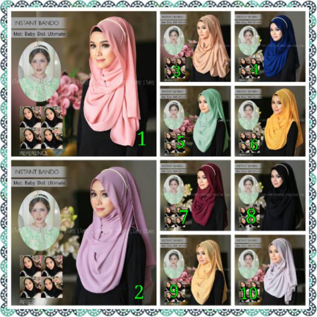 Hijab Instan Bando ori Flow