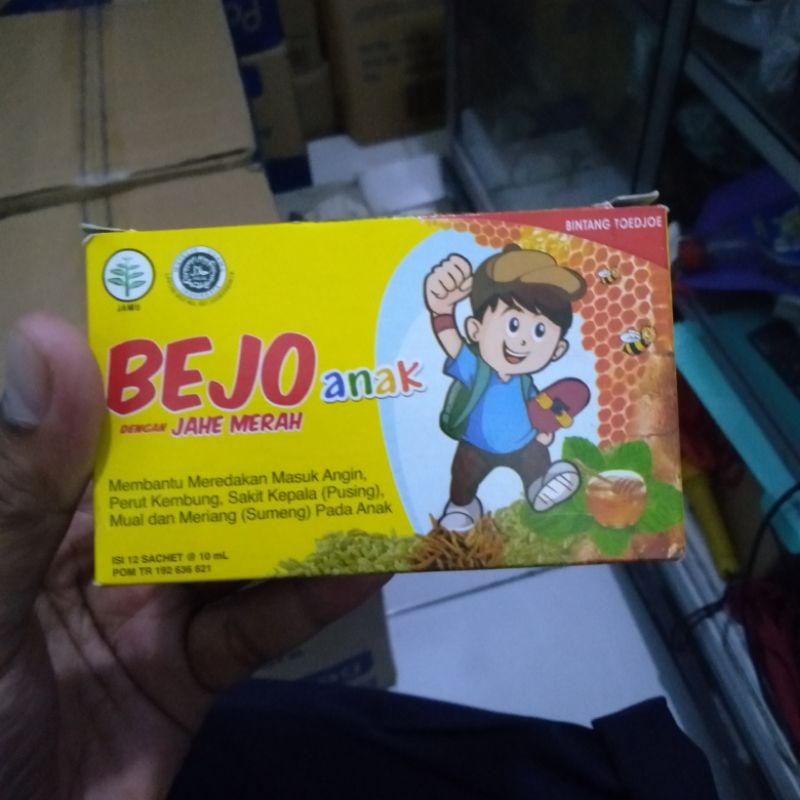 

BEJO JAHE ANAK 1 BOX ISI 12 SACHET