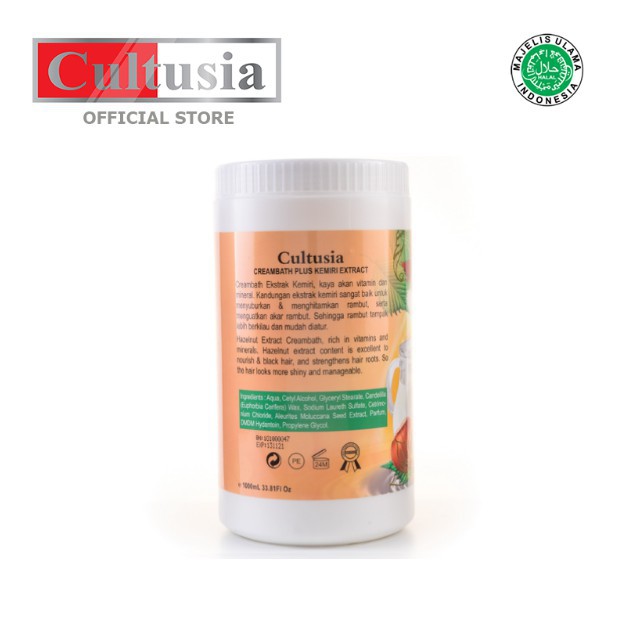 Cultusia Creambath Kemiri 1000ml