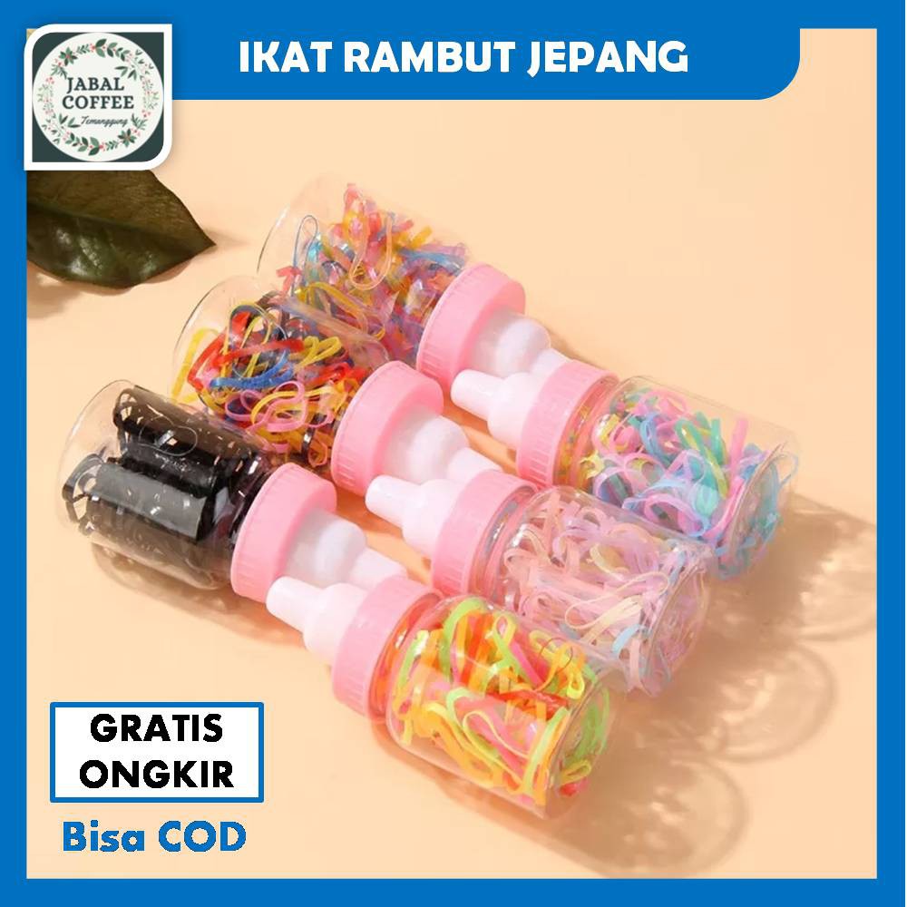 Karet Jepang Dot Mini / Karet Kunciran / Ikat Rambut Karet Jepang Dot / Ikat Rambut Dot J89