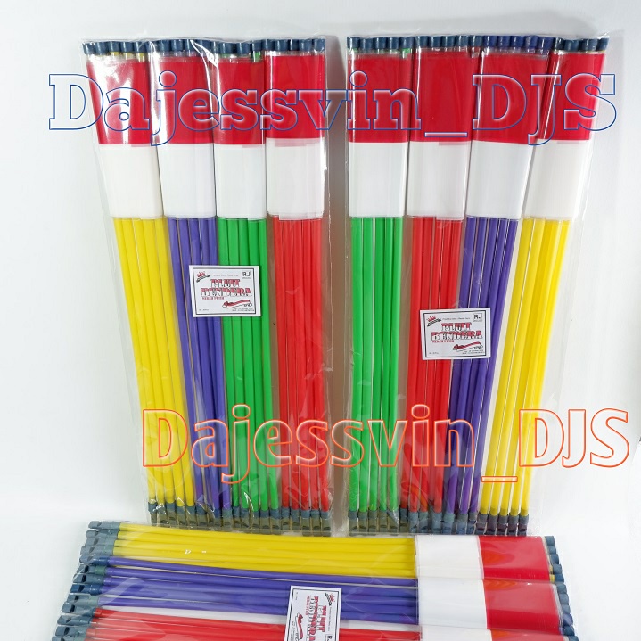 Bendera Tongkat Tangkai Merah Putih Plastik - Bendera Plastik Merah Putih Tangkai Pluit Bendera Hiasan Peringatan Dirgahayu Kemerdekaan 17an Agustusan 1 PAK 20 PCS