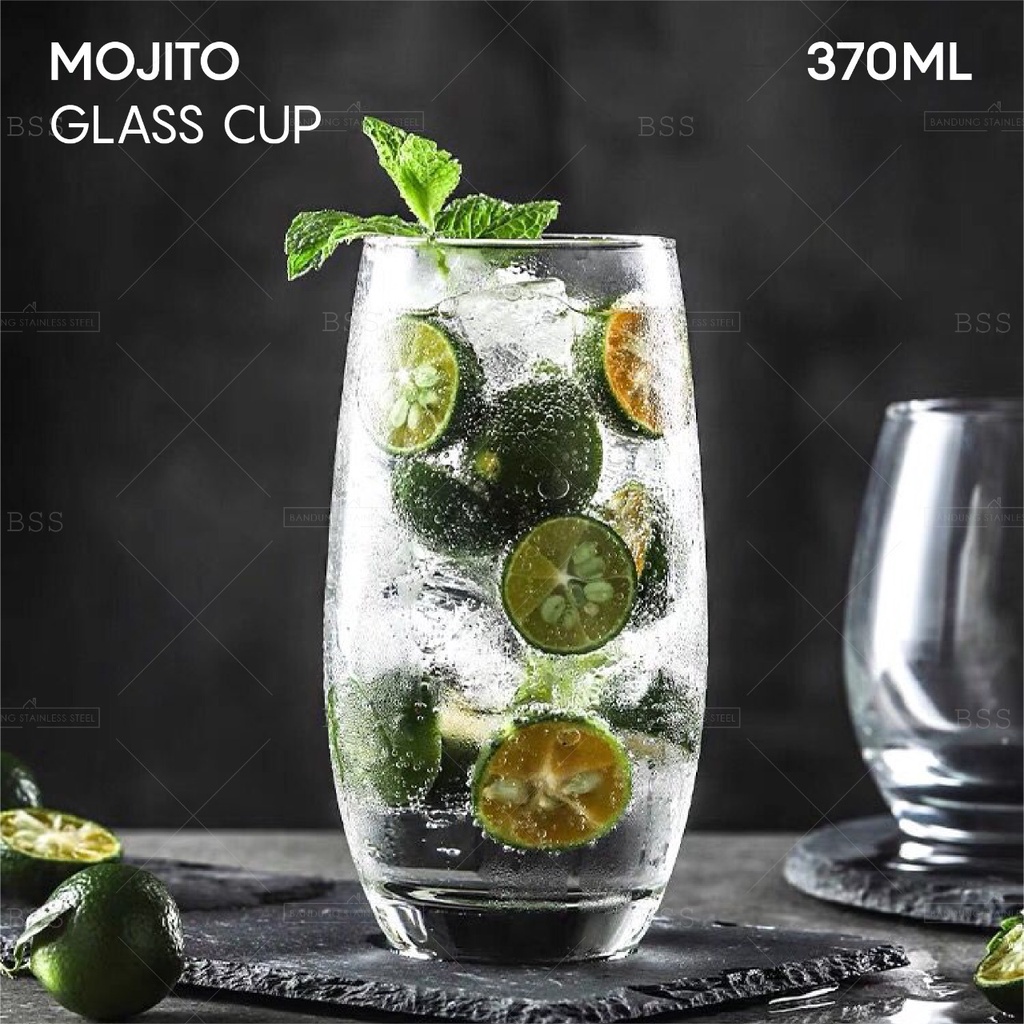 Gelas Mojito Kristal Kaca Wiski Whiskey Cocktail Jus Cantik Drinking Glass