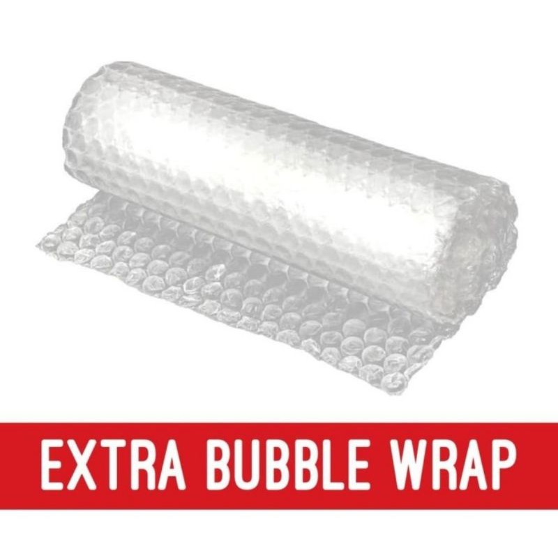 

EXTRA BUBLE WRAP UNTUK PACKING LEBIH AMAN