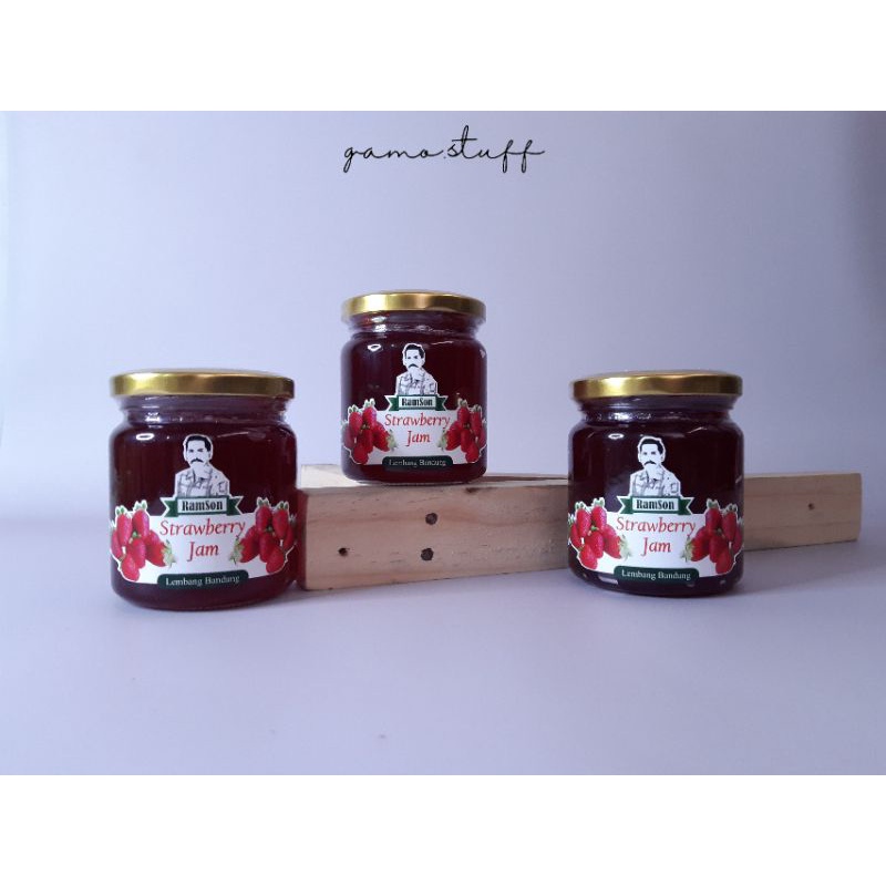 

Selai RamSon selai strawberry khas lembang bandung