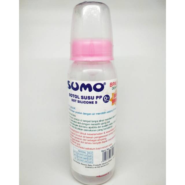 Sumo botol susu dan dot bayi 250 ml