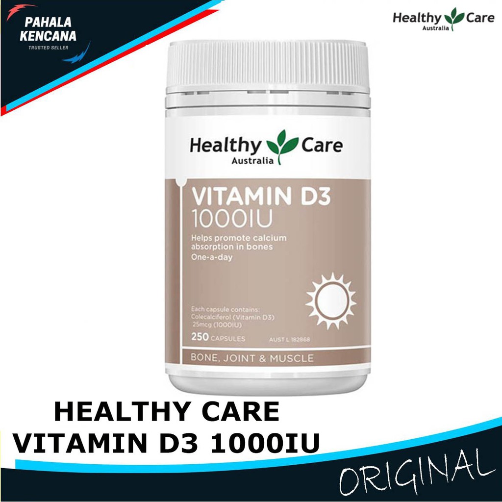 Vitamin Healthy Care D3 1000IU isi 250