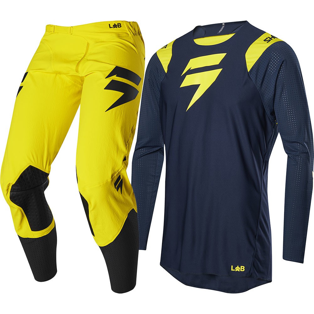 Jersey set custom motocross trail shift biru kuning free ...