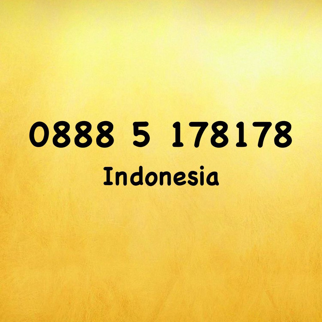 Nomor Cantik Smartfren - Smart 11 Digit Seri 178 - 0888 5 178178