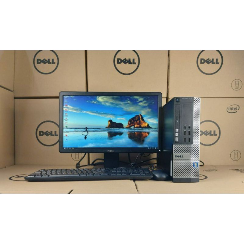 PAKETAN DELL OPTILPEX 7010 CORE I5 GEN2 LCD 17IN WIDE BEKAS BERKUALITAS