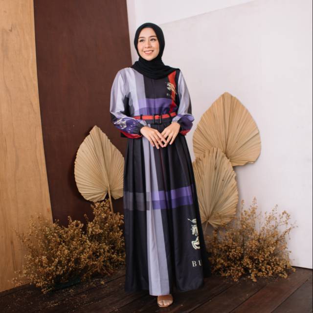 Dress Shr kw/gamis Burberry shr