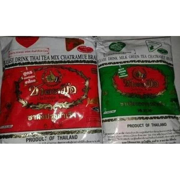 

zg54 thai tea 400 gr dan green tea 200 gr ulkm