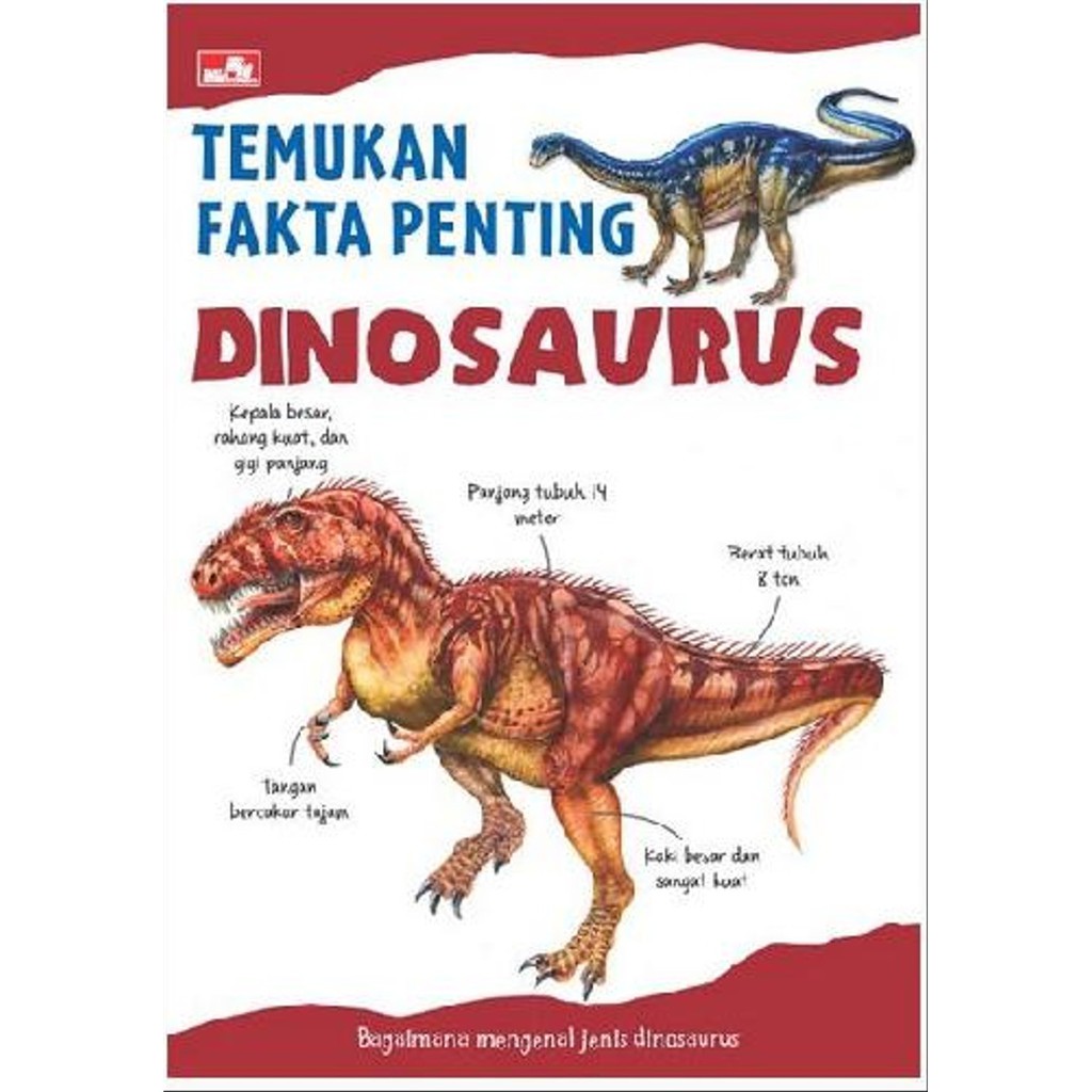 Sale Buku pengetahuan Temukan Fakta Penting Dinosaurus buku anak