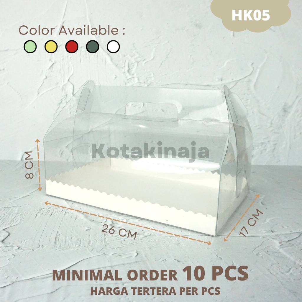 Jual Gable Box Cupcakes / Gable Box Mika / Box Cupcakes / Kotak Makanan