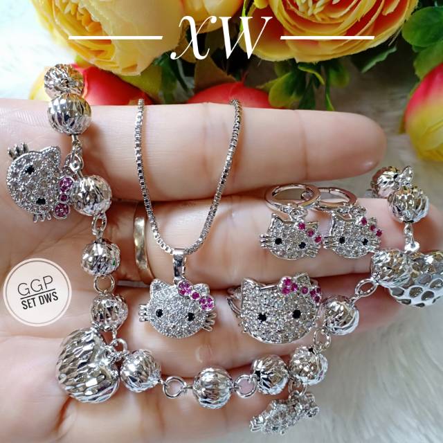 Xuping set silver dewasa XW045