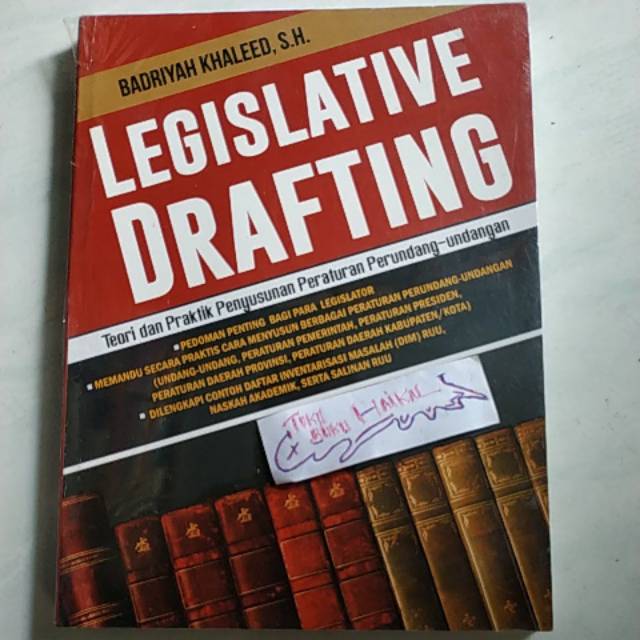 

LEGISLATIVE DRAFTING