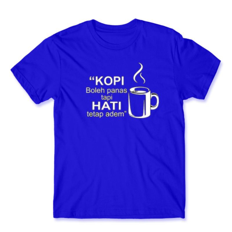 KAOS DEWASA PRIA MOTIF KOPI