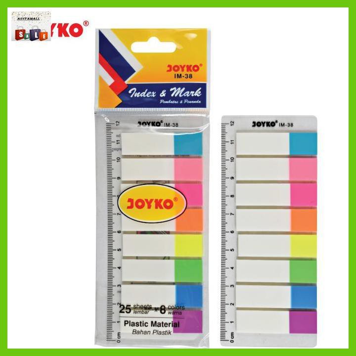 

DOCUMENTO- INDEX & MARK / PENANDA / PEMBATAS JOYKO IM-38 / PLASTIK -ASLIII.
