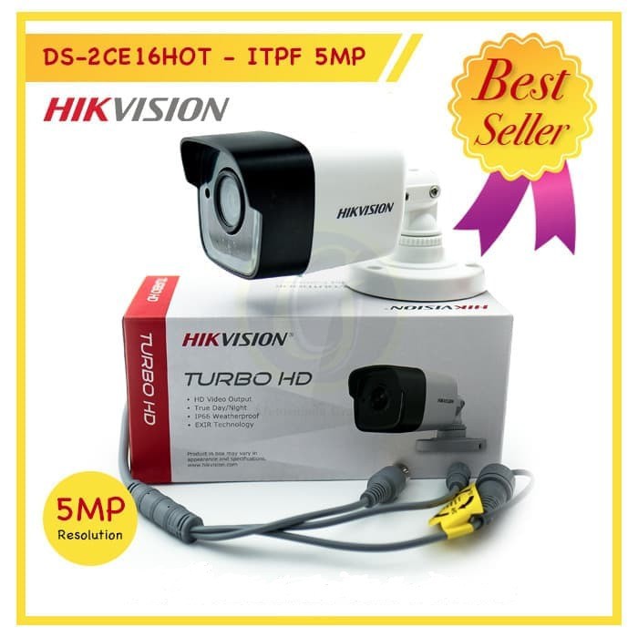 PAKET CCTV HIKVISION 5MP 2 KAMERA SIAP PASANG