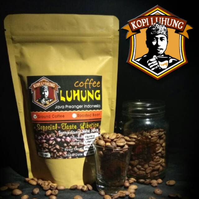 

Kopi Liberika proses Honey 100gr