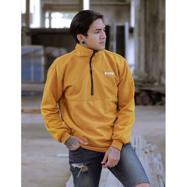 Turtleneck Bahan Fleece Gramasi Tebal | Jaket Fleece Pria /Cowok Kekinian Terbaru!