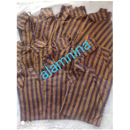 kebaya wanita  ⁑ivb Baju surjan lurik tradisional adat jawa remaja sampai dewasa cowok Kㄲ