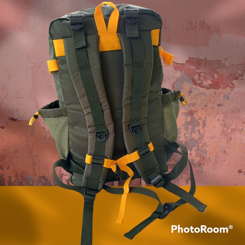 TAS RANSEL PRIA=TAS ARMY=TAS TERLARIS=TAS KUAT FREE LOGO 50L