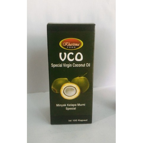 

VCO SPECIAL VIRGIN COCONUT OIL KHARISMA FOOD Isi 100 Kapsul