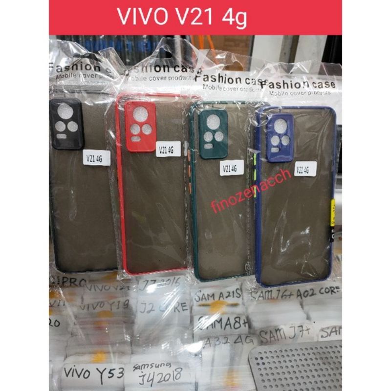 SOFTCASE SILIKON BUMPER CASE AERO VIVO V21 4G  My CHOICE + RING KAMERA