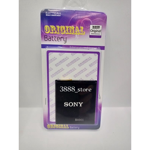 Baterai Sony BA 900 Battery Sony Xperia XT Batre Xperia M Batre Xperia L Bat hp Sony Xperia BA 900