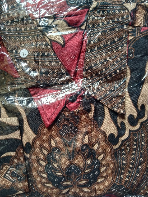 Kemeja Batik Jumbo Pria Lengan Panjang M L Xl Xxl Atasan Kemeja Batik Kondangan Pria Lengan Panjang