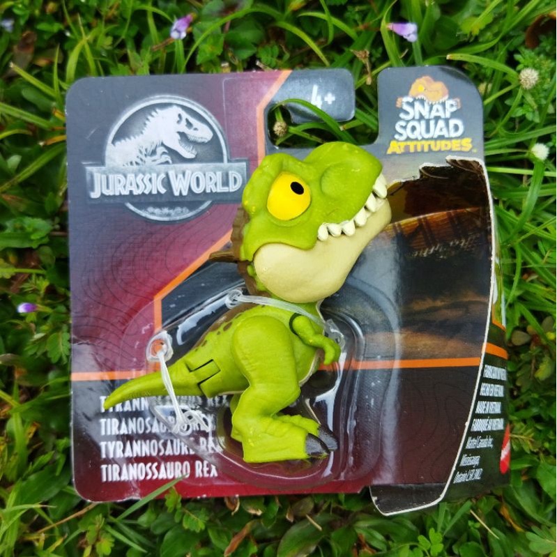 Jurassic World Snap Squad Tyrannosaurus Wave 12 - Mainan Anak Action Figure