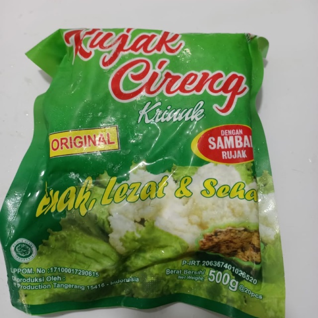 

RUJAK CIRENG ISI 20 PCS
