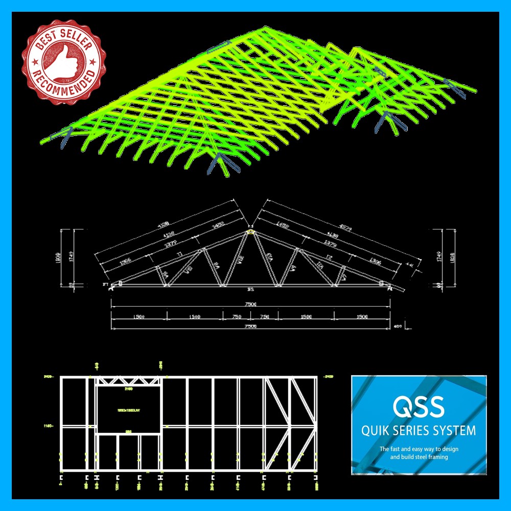 QSS Quik Series  Framing  Tutorial  Software Desain 