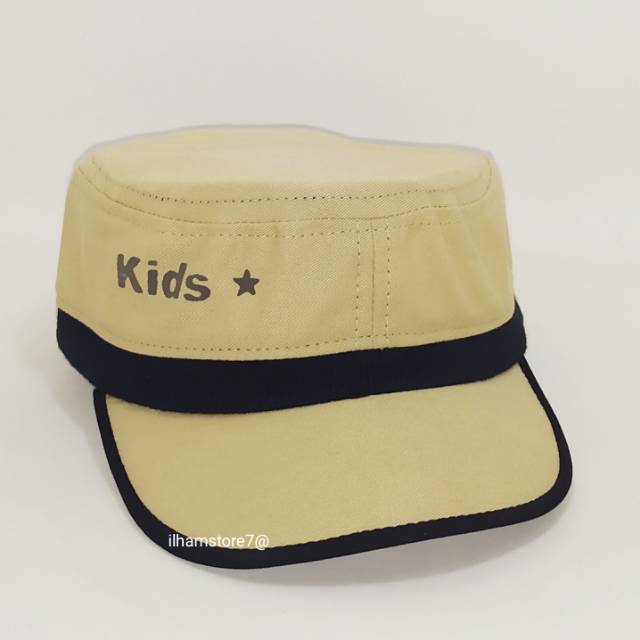 [COD]TOPI ANAK KOMANDO NEW MODEL/TOPI ANAK KOMANDO POLOS/TOPI ANAK KOMANDO TERLARIS