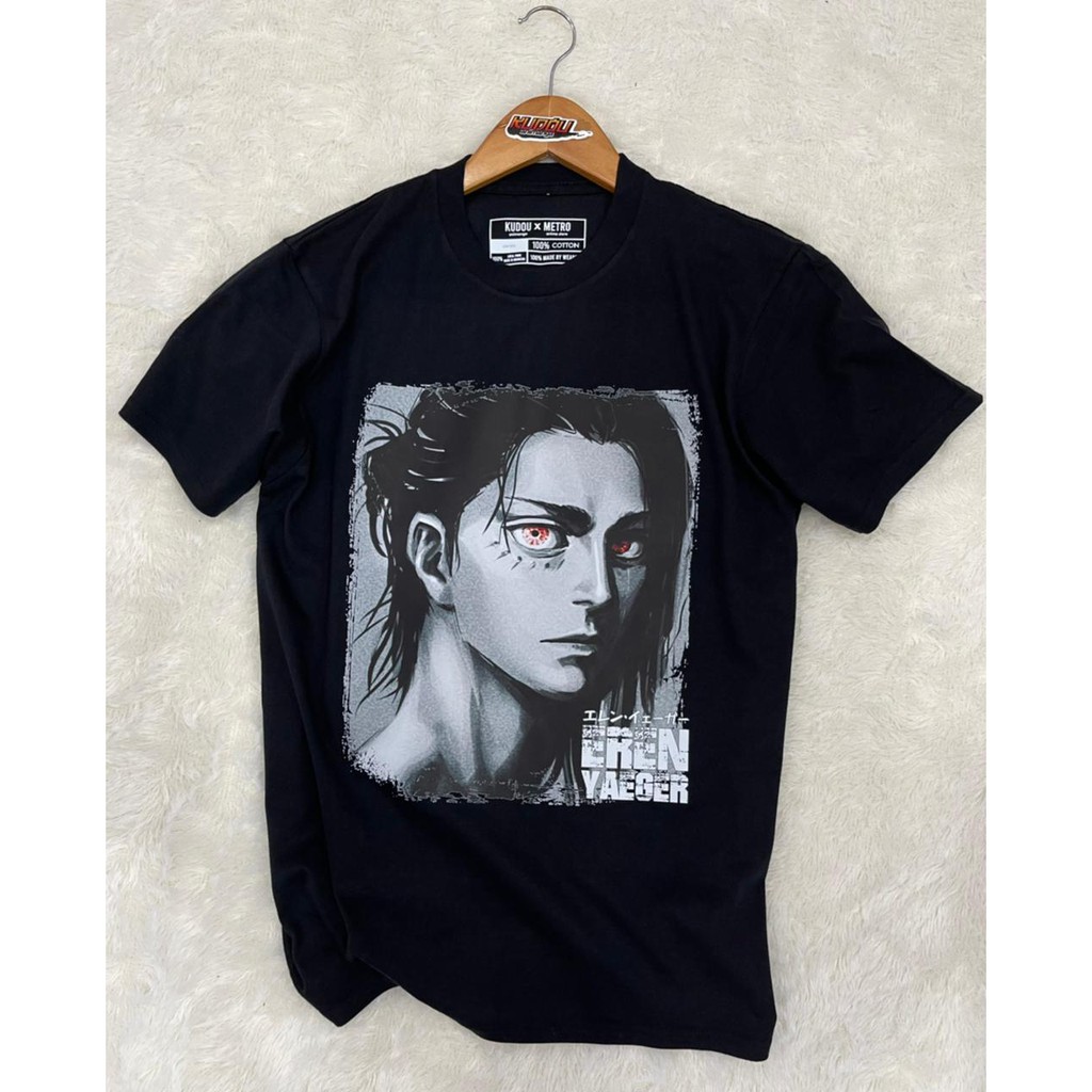 Tshirt Eren Yaeger IKEMENNN Anime Manga SNK AOT Attack On Titan