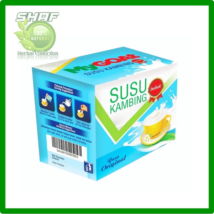 

Susu Kambing My Goat Original - Biru Muda
